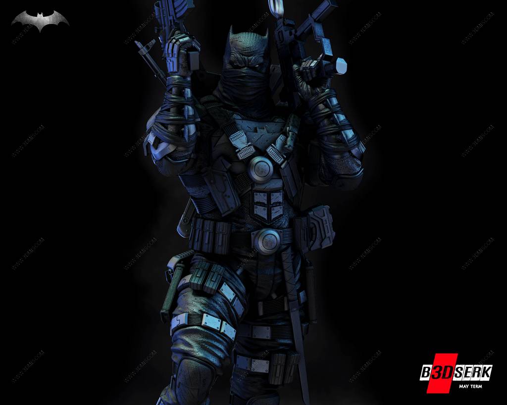 P站图纸印象馆 B3DSERK DC漫画 残酷骑士 B3DSERK DC漫画 残酷骑士