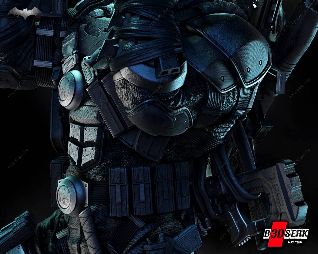 P站图纸印象馆 B3DSERK DC漫画 残酷骑士 B3DSERK DC漫画 残酷骑士