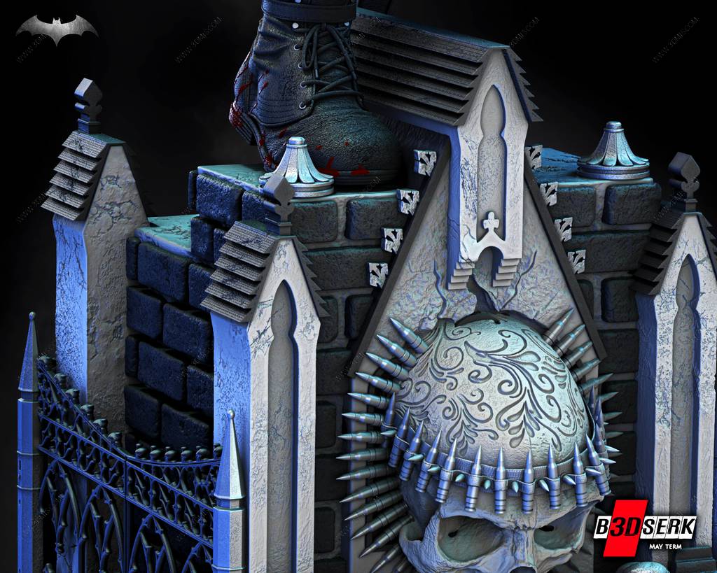 P站图纸印象馆 B3DSERK DC漫画 残酷骑士 B3DSERK DC漫画 残酷骑士