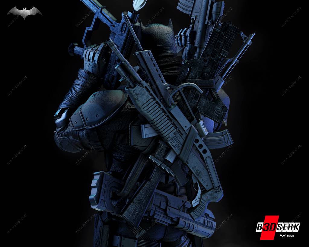 P站图纸印象馆 B3DSERK DC漫画 残酷骑士 B3DSERK DC漫画 残酷骑士