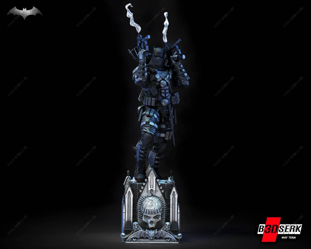 P站图纸印象馆 B3DSERK DC漫画 残酷骑士 B3DSERK DC漫画 残酷骑士