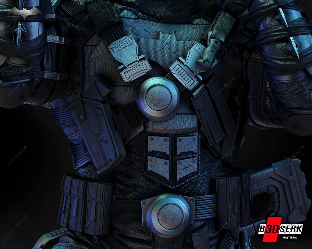 P站图纸印象馆 B3DSERK DC漫画 残酷骑士 B3DSERK DC漫画 残酷骑士