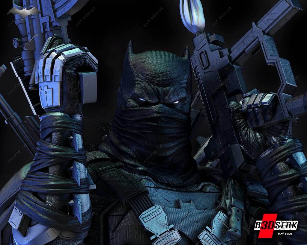 P站图纸印象馆 B3DSERK DC漫画 残酷骑士 B3DSERK DC漫画 残酷骑士