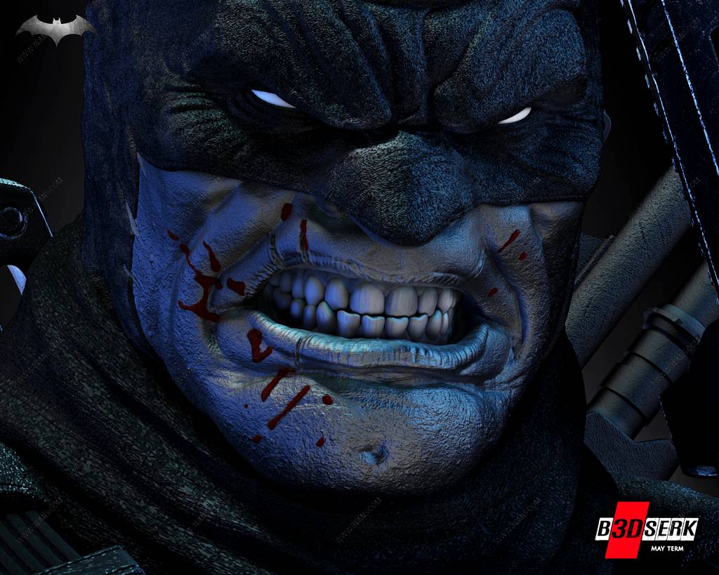 P站图纸印象馆 B3DSERK DC漫画 残酷骑士 B3DSERK DC漫画 残酷骑士