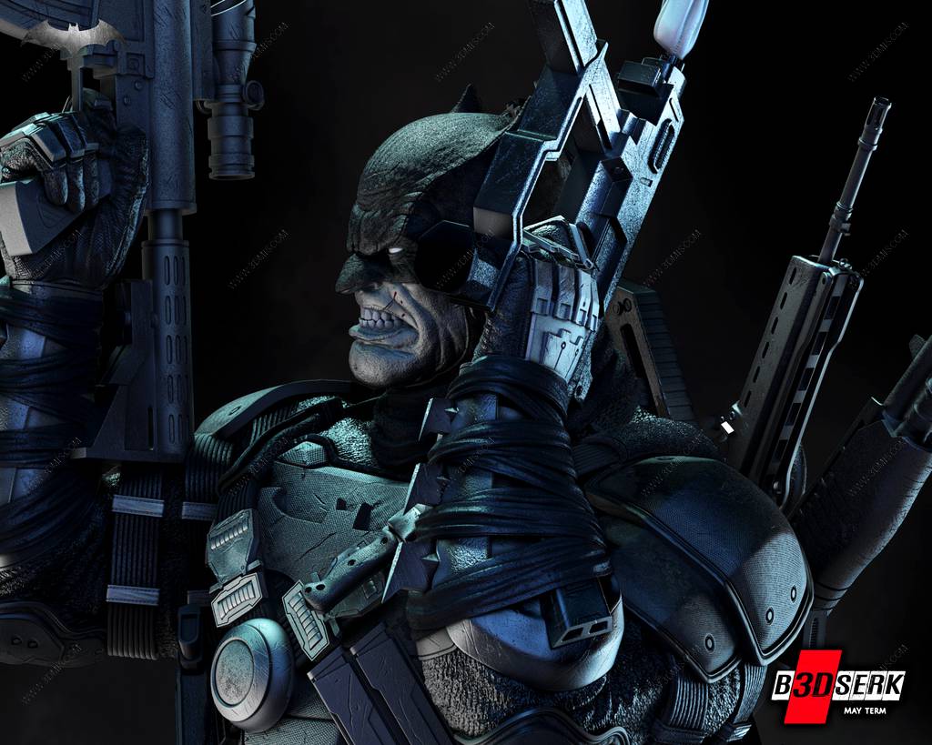 P站图纸印象馆 B3DSERK DC漫画 残酷骑士 B3DSERK DC漫画 残酷骑士