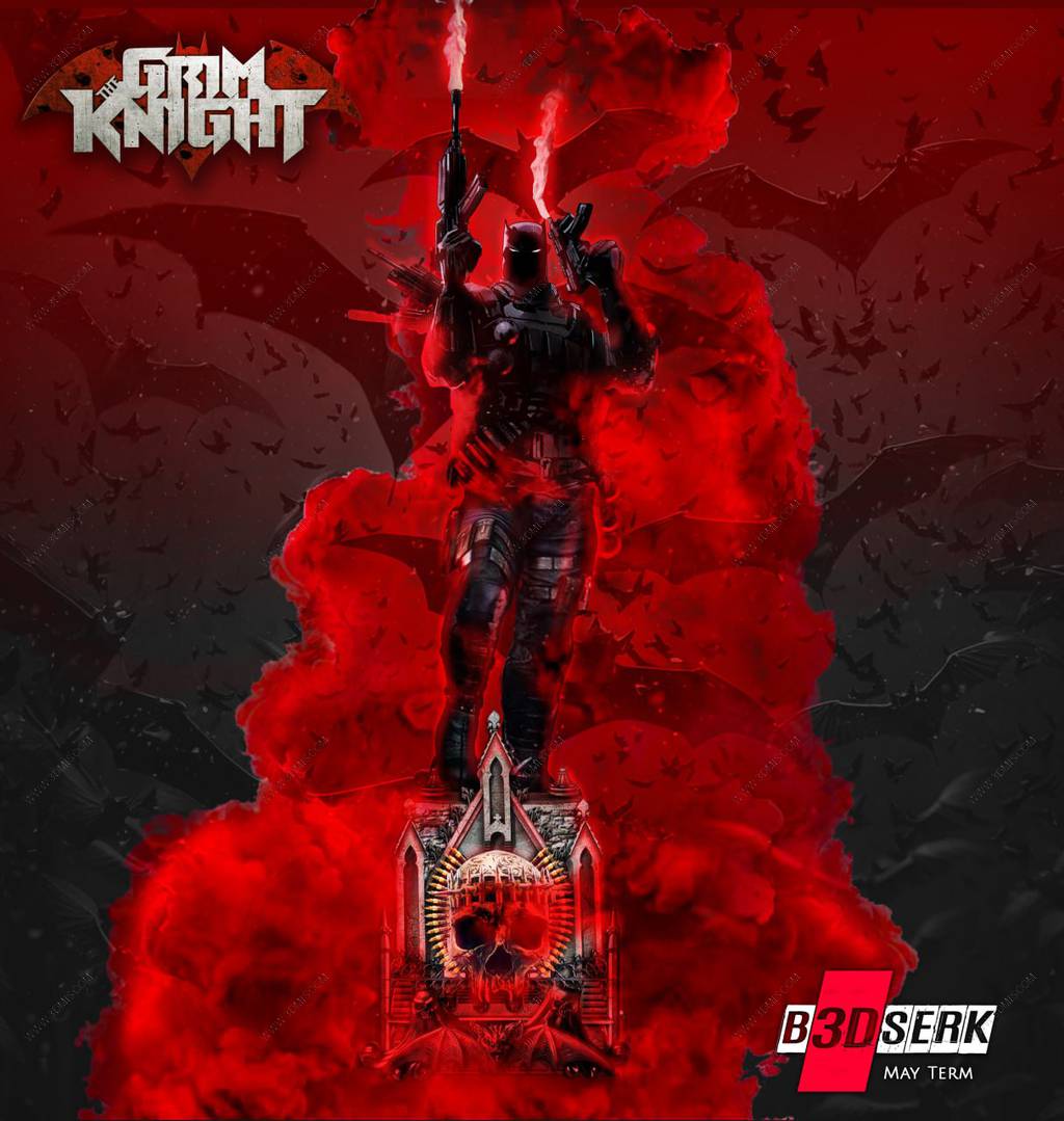 P站图纸印象馆 B3DSERK DC漫画 残酷骑士 B3DSERK DC漫画 残酷骑士