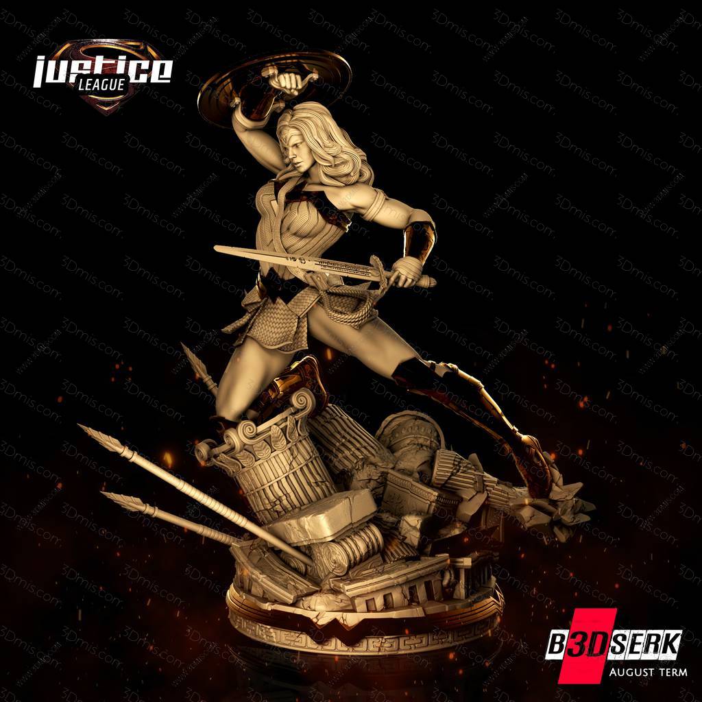 B3DSERK DC漫画 神奇女侠