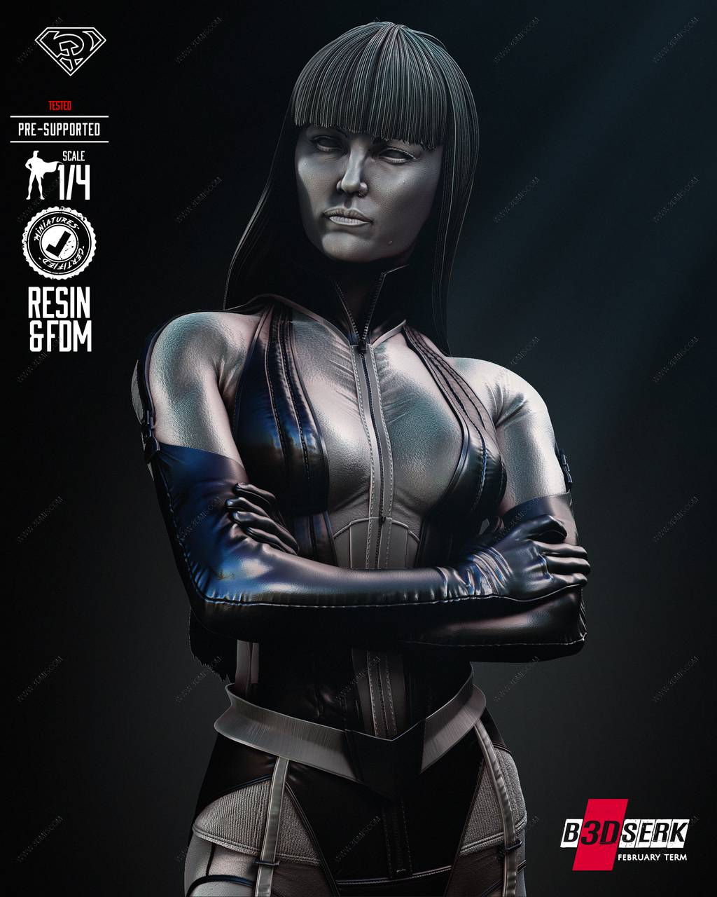 P站图纸印象馆 B3DSERK DC漫画 丝魂 B3DSERK DC漫画 丝魂