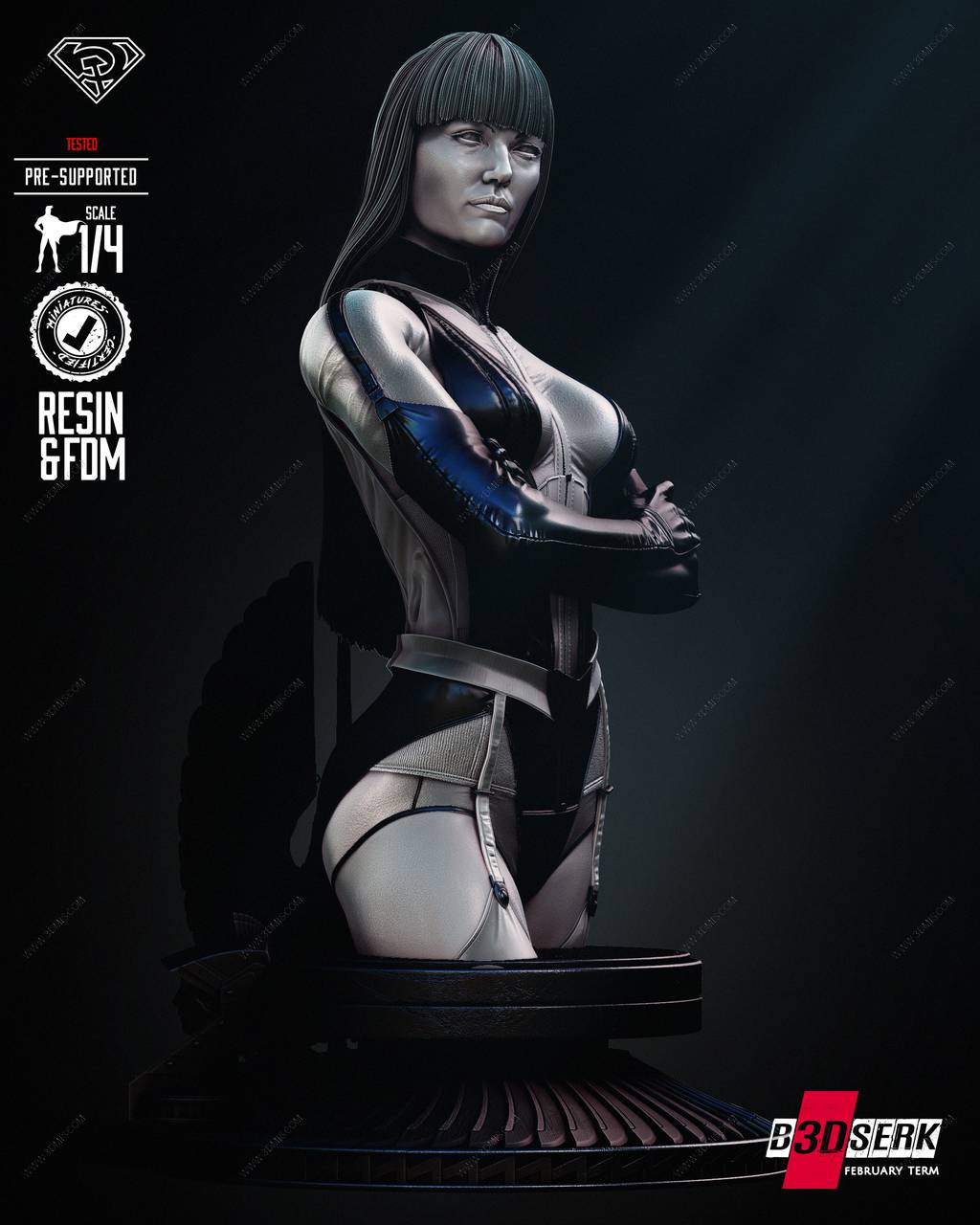 P站图纸印象馆 B3DSERK DC漫画 丝魂 B3DSERK DC漫画 丝魂