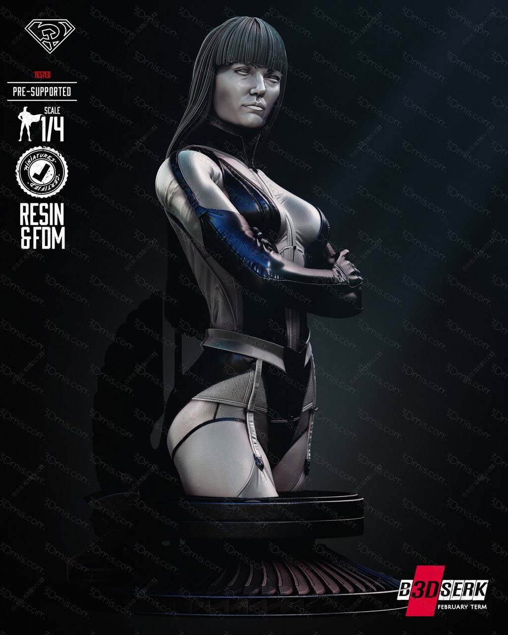 P站图纸印象馆 B3DSERK DC漫画 丝魂 B3DSERK DC漫画 丝魂