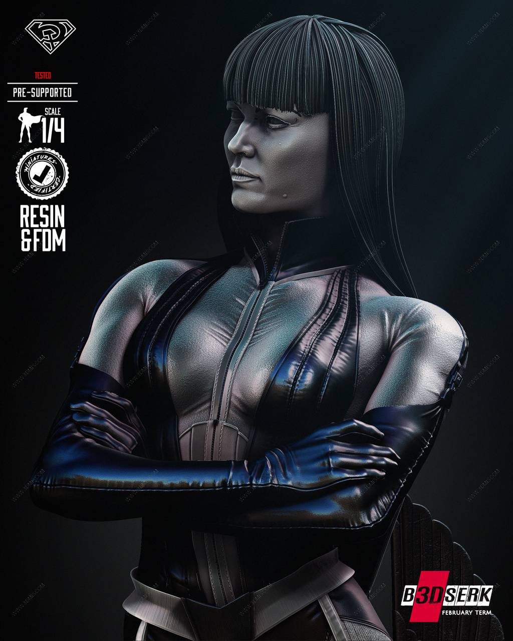 P站图纸印象馆 B3DSERK DC漫画 丝魂 B3DSERK DC漫画 丝魂