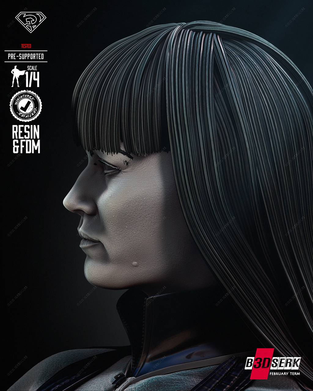 P站图纸印象馆 B3DSERK DC漫画 丝魂 B3DSERK DC漫画 丝魂