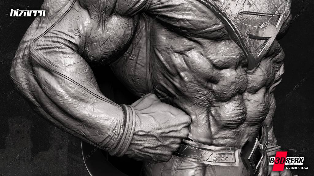 P站图纸印象馆 B3DSERK DC漫画 比扎罗 B3DSERK DC漫画 比扎罗