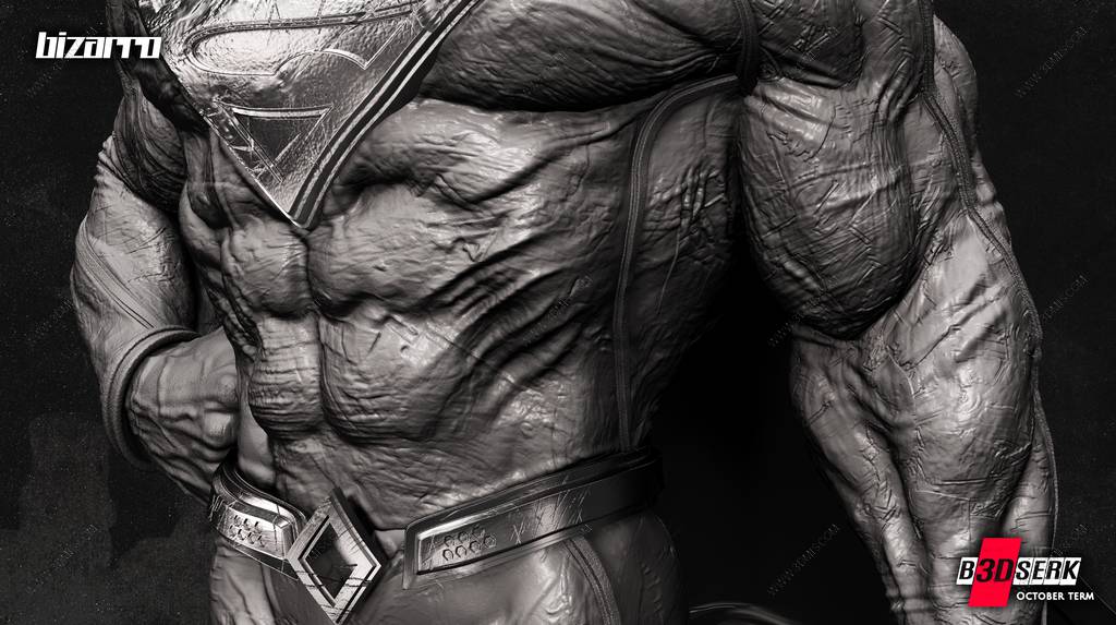 P站图纸印象馆 B3DSERK DC漫画 比扎罗 B3DSERK DC漫画 比扎罗