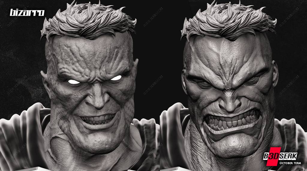 P站图纸印象馆 B3DSERK DC漫画 比扎罗 B3DSERK DC漫画 比扎罗