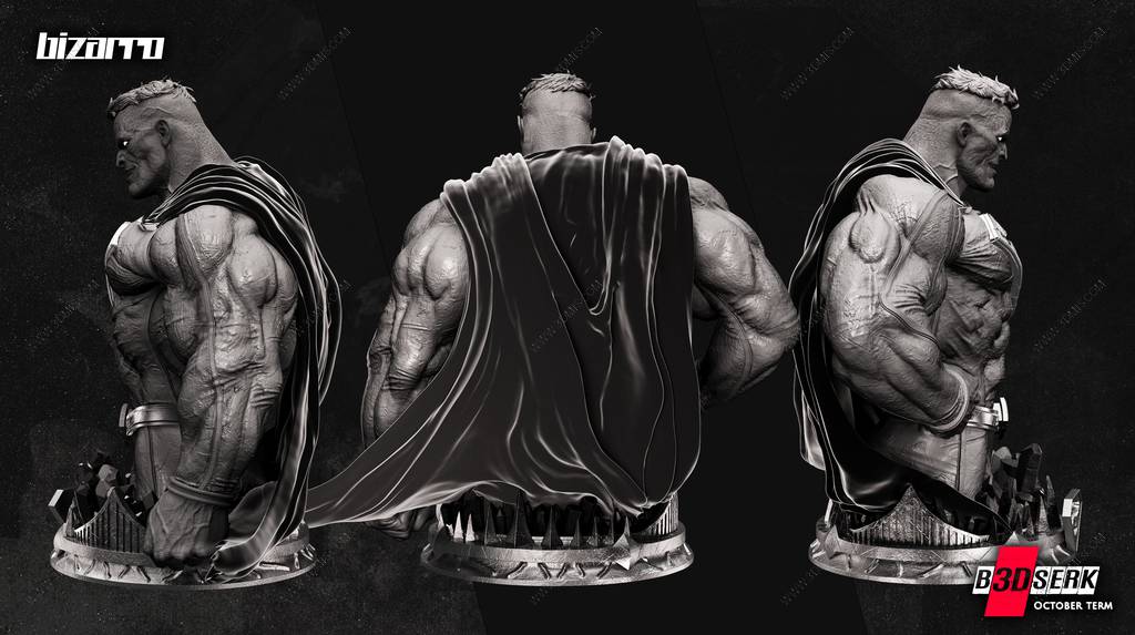 P站图纸印象馆 B3DSERK DC漫画 比扎罗 B3DSERK DC漫画 比扎罗