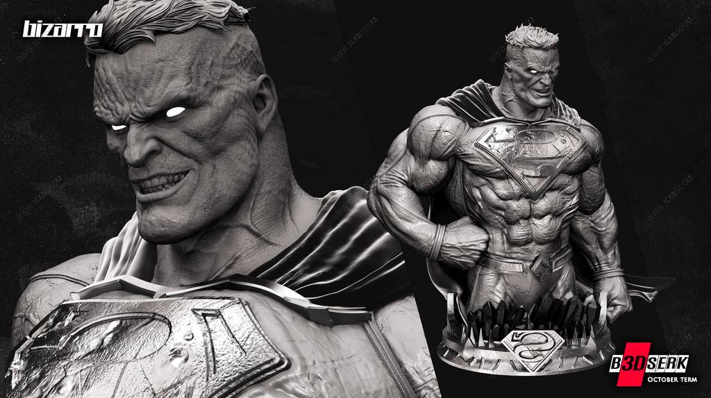 P站图纸印象馆 B3DSERK DC漫画 比扎罗 B3DSERK DC漫画 比扎罗