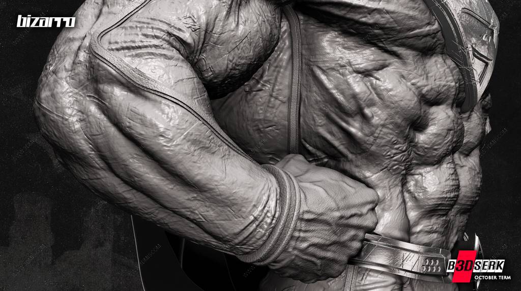 P站图纸印象馆 B3DSERK DC漫画 比扎罗 B3DSERK DC漫画 比扎罗