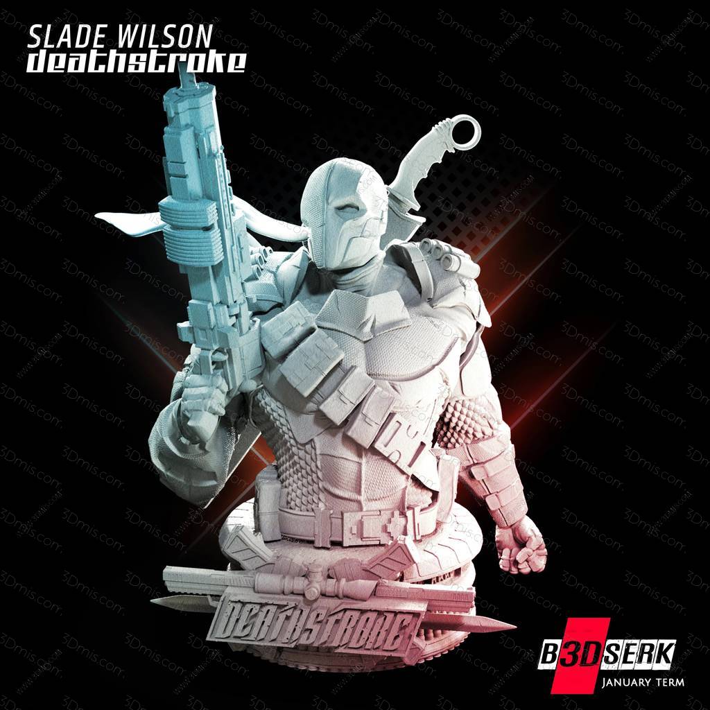 P站图纸印象馆 B3DSERK DC漫画 斯莱德·约瑟夫·威尔逊 B3DSERK DC漫画 斯莱德·约瑟夫·威尔逊