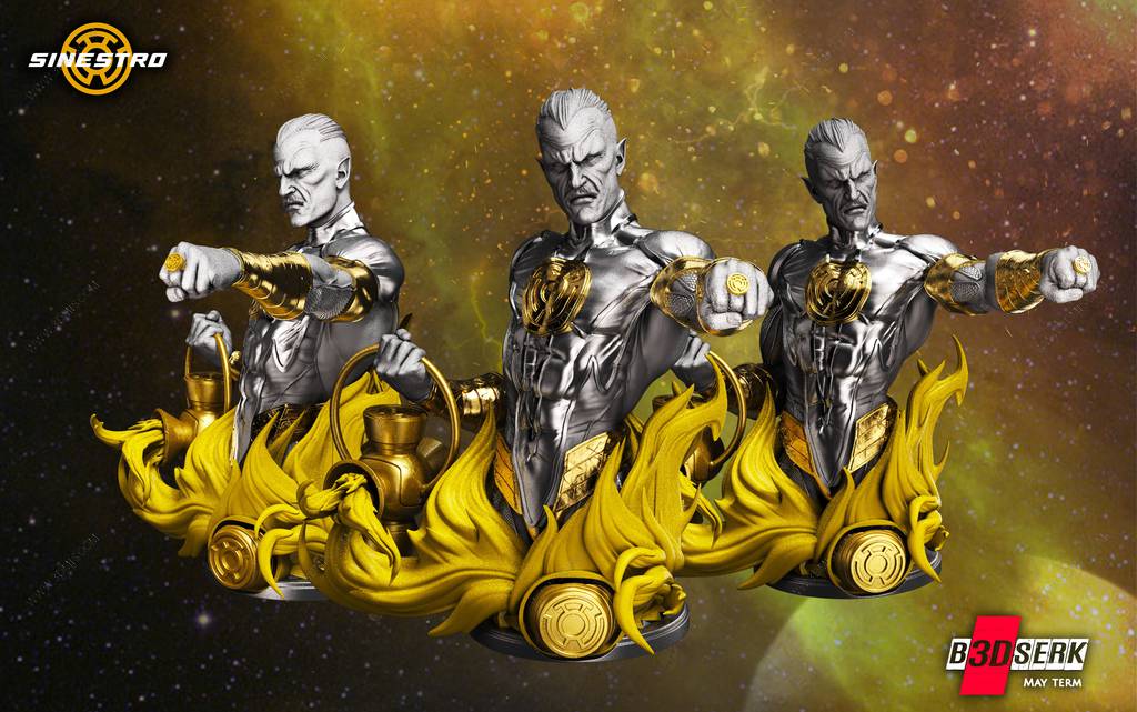 P站图纸印象馆 B3DSERK DC漫画 塔尔·塞尼斯托 B3DSERK DC漫画 塔尔·塞尼斯托