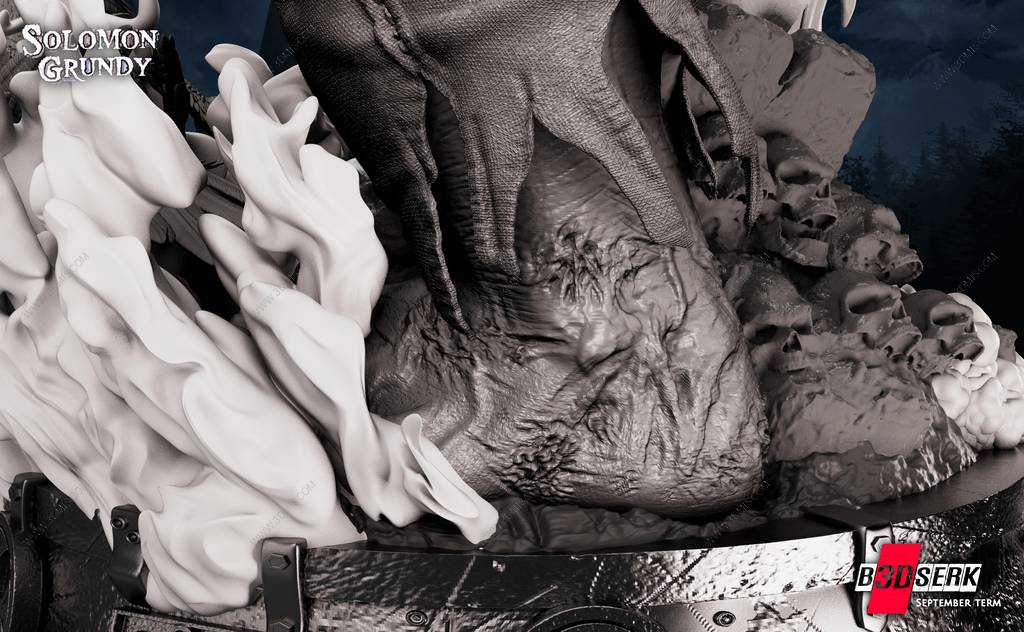 P站图纸印象馆 B3DSERK DC漫画 所罗门·格兰迪 B3DSERK DC漫画 所罗门·格兰迪