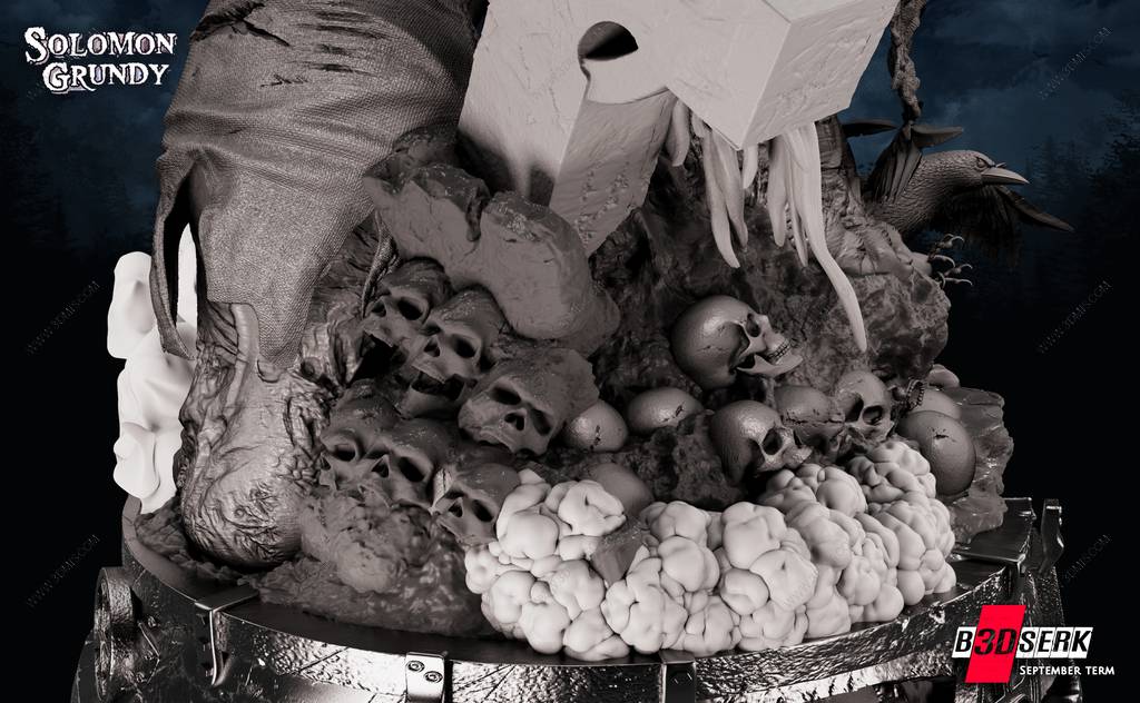 P站图纸印象馆 B3DSERK DC漫画 所罗门·格兰迪 B3DSERK DC漫画 所罗门·格兰迪