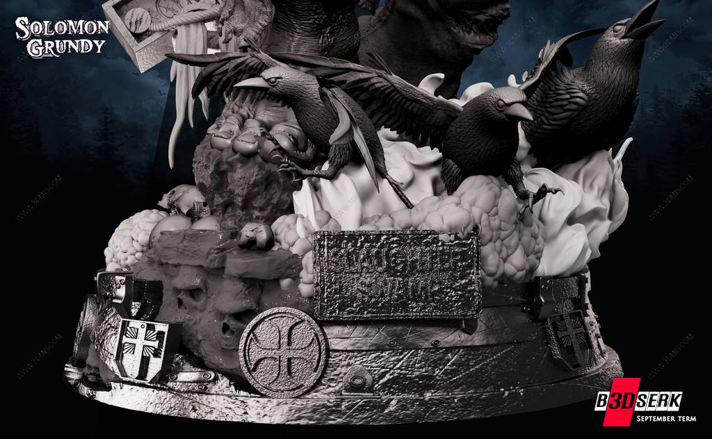 P站图纸印象馆 B3DSERK DC漫画 所罗门·格兰迪 B3DSERK DC漫画 所罗门·格兰迪