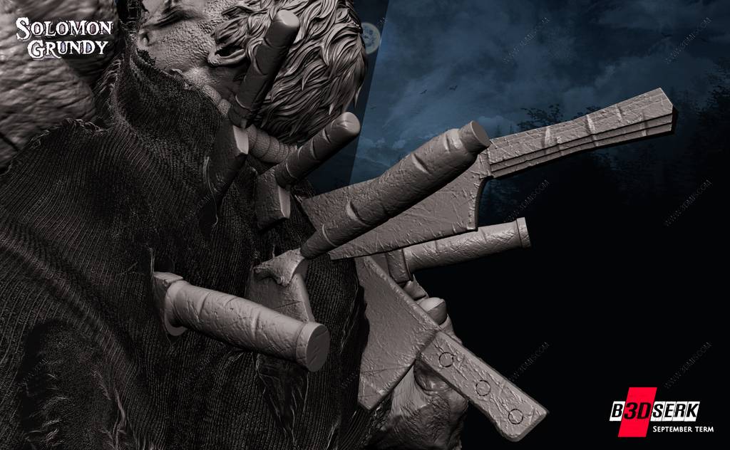 P站图纸印象馆 B3DSERK DC漫画 所罗门·格兰迪 B3DSERK DC漫画 所罗门·格兰迪