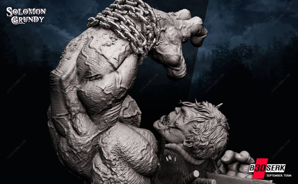 P站图纸印象馆 B3DSERK DC漫画 所罗门·格兰迪 B3DSERK DC漫画 所罗门·格兰迪