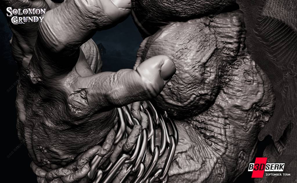 P站图纸印象馆 B3DSERK DC漫画 所罗门·格兰迪 B3DSERK DC漫画 所罗门·格兰迪