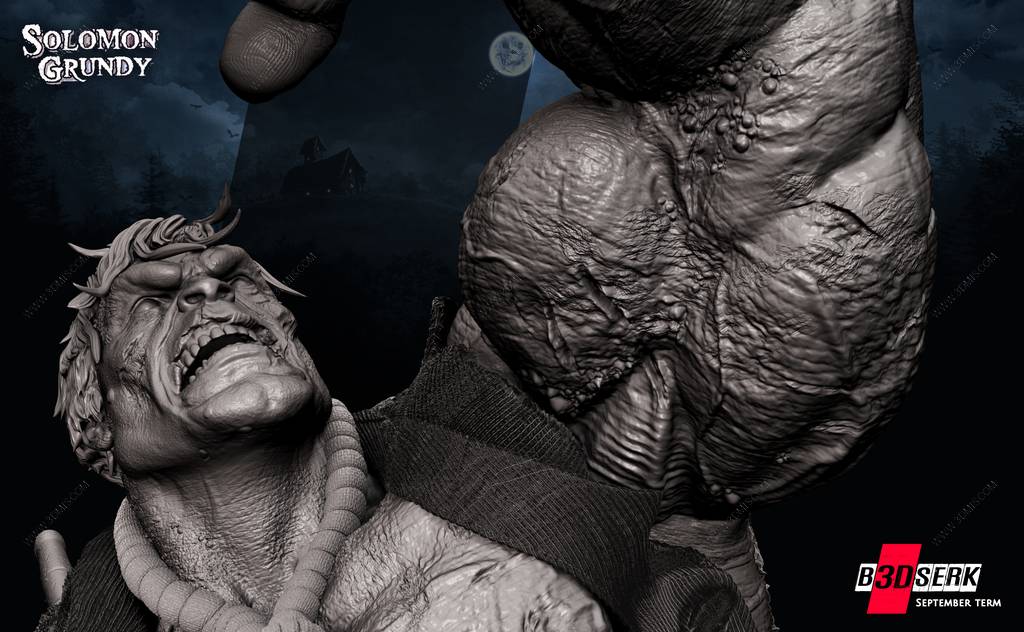 P站图纸印象馆 B3DSERK DC漫画 所罗门·格兰迪 B3DSERK DC漫画 所罗门·格兰迪