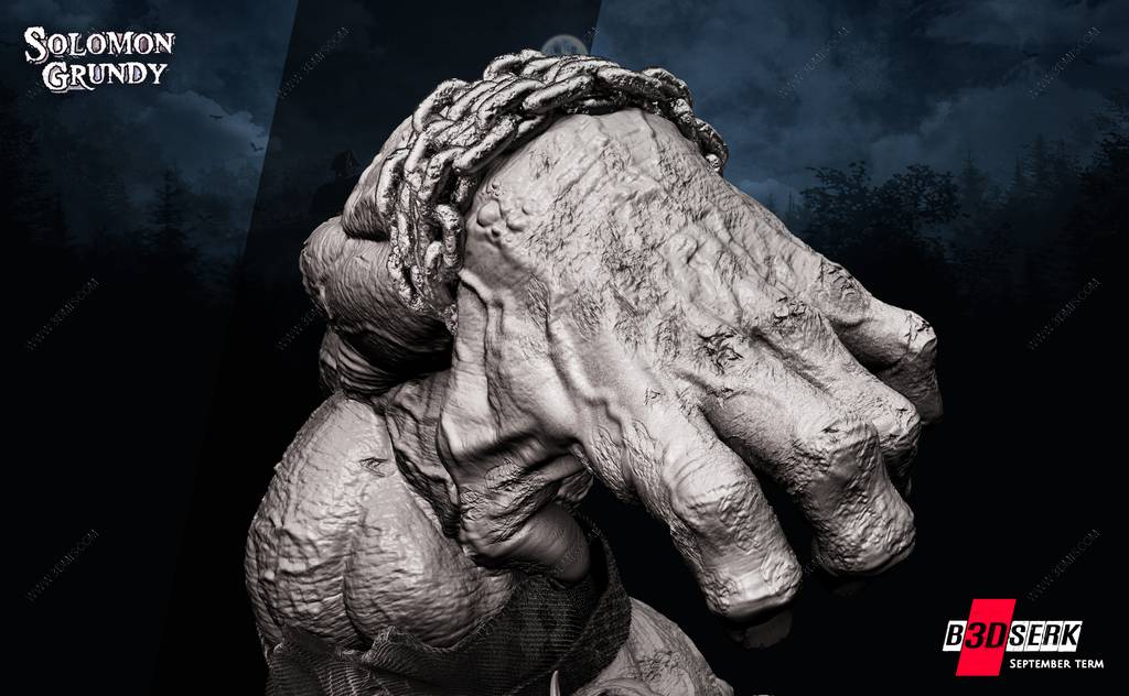 P站图纸印象馆 B3DSERK DC漫画 所罗门·格兰迪 B3DSERK DC漫画 所罗门·格兰迪