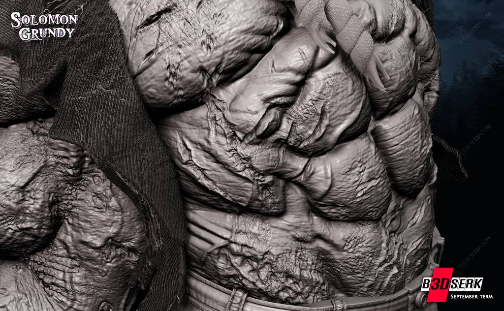 P站图纸印象馆 B3DSERK DC漫画 所罗门·格兰迪 B3DSERK DC漫画 所罗门·格兰迪