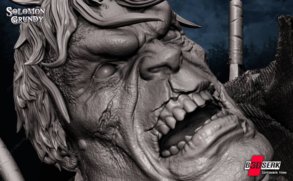 P站图纸印象馆 B3DSERK DC漫画 所罗门·格兰迪 B3DSERK DC漫画 所罗门·格兰迪