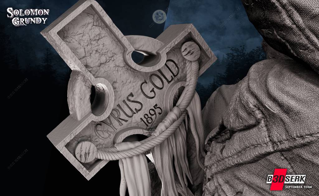 P站图纸印象馆 B3DSERK DC漫画 所罗门·格兰迪 B3DSERK DC漫画 所罗门·格兰迪