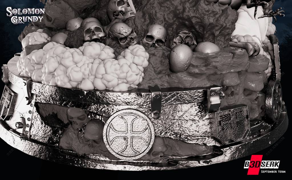 P站图纸印象馆 B3DSERK DC漫画 所罗门·格兰迪 B3DSERK DC漫画 所罗门·格兰迪