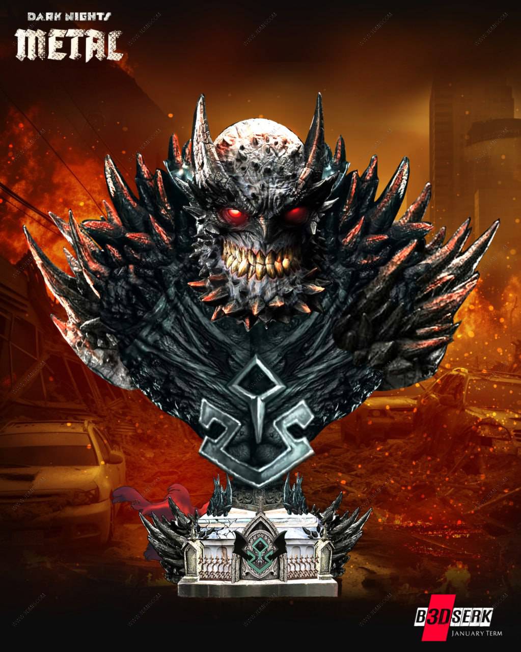 P站图纸印象馆 B3DSERK DC漫画 蹂躏者 B3DSERK DC漫画 蹂躏者