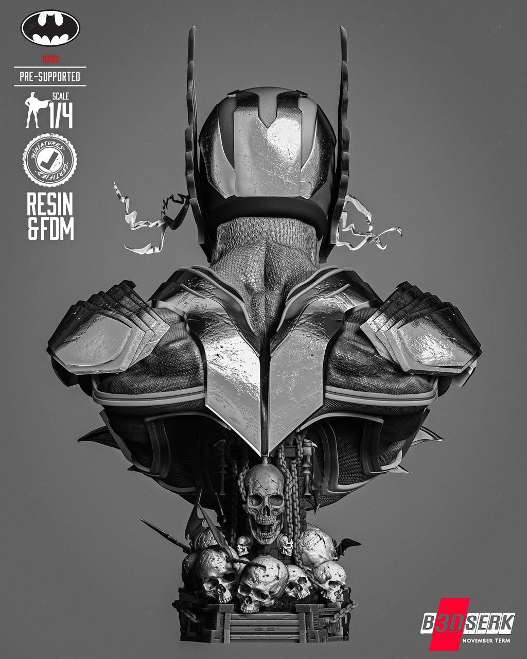 P站图纸印象馆 B3DSERK DC漫画 红色死神 B3DSERK DC漫画 红色死神