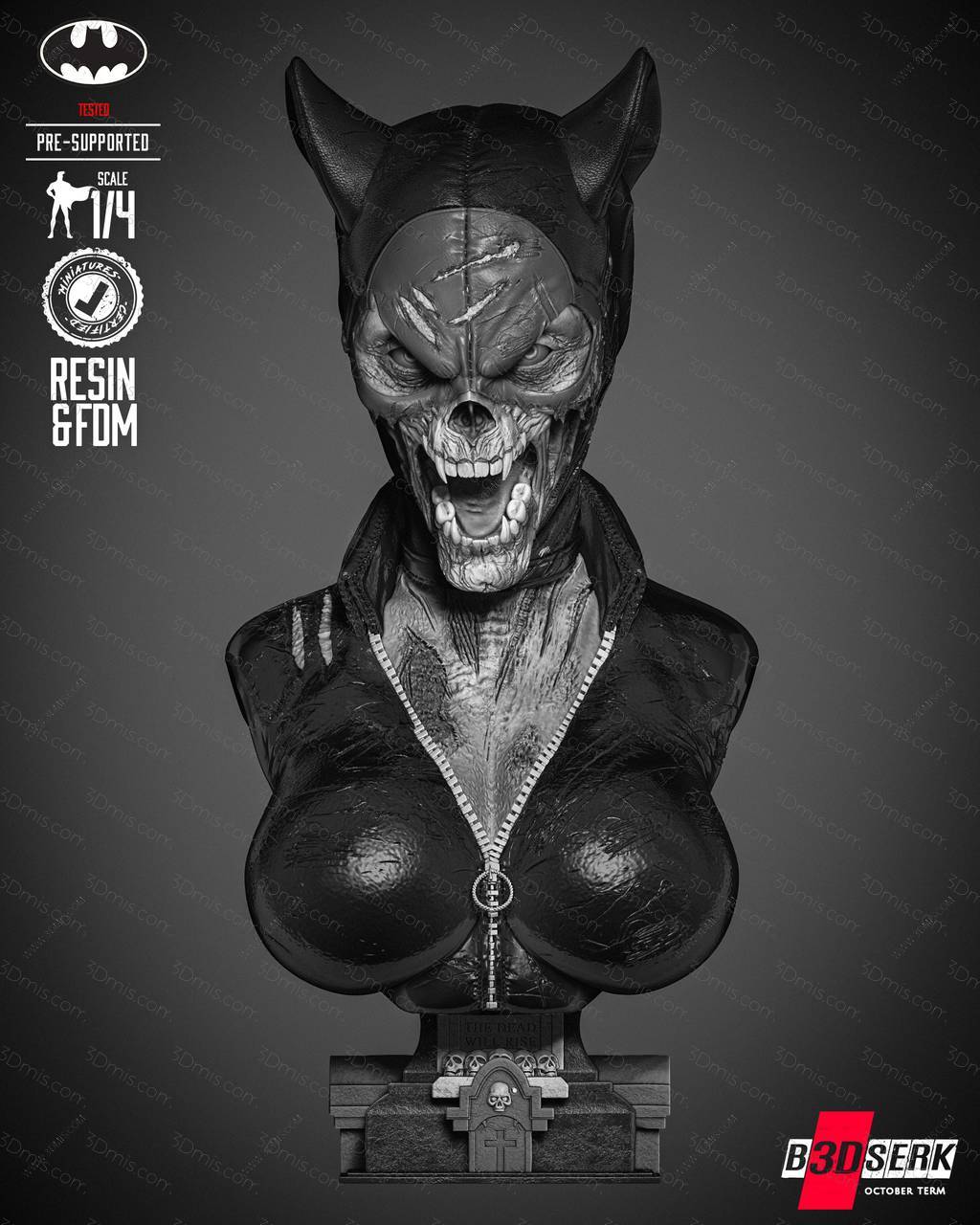 P站图纸印象馆 B3DSERK DC漫画 猫女 B3DSERK DC漫画 猫女