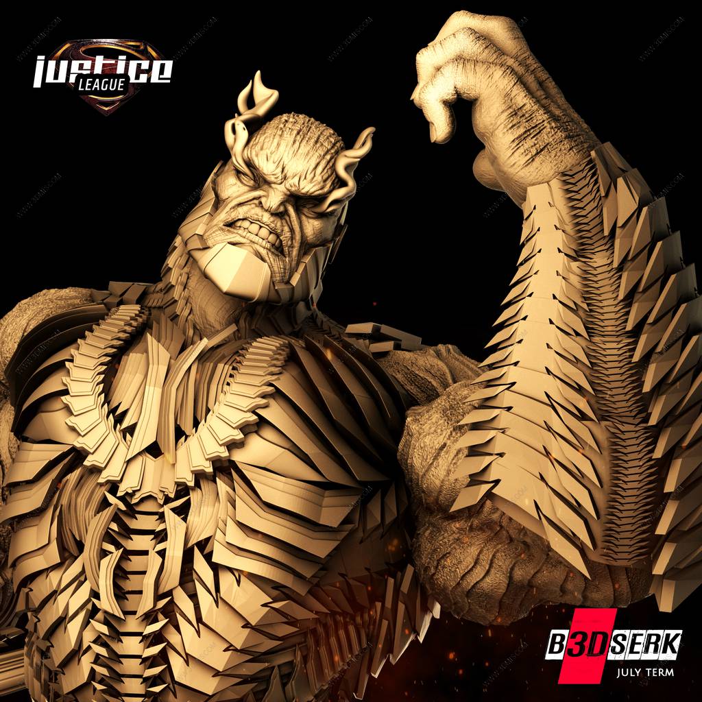 P站图纸印象馆 B3DSERK DC漫画 达克赛德 B3DSERK DC漫画 达克赛德