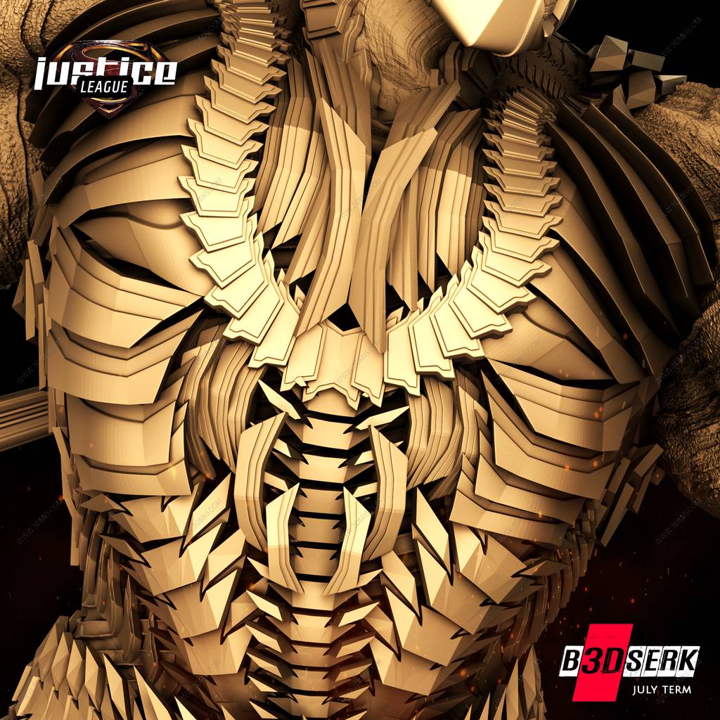 P站图纸印象馆 B3DSERK DC漫画 达克赛德 B3DSERK DC漫画 达克赛德