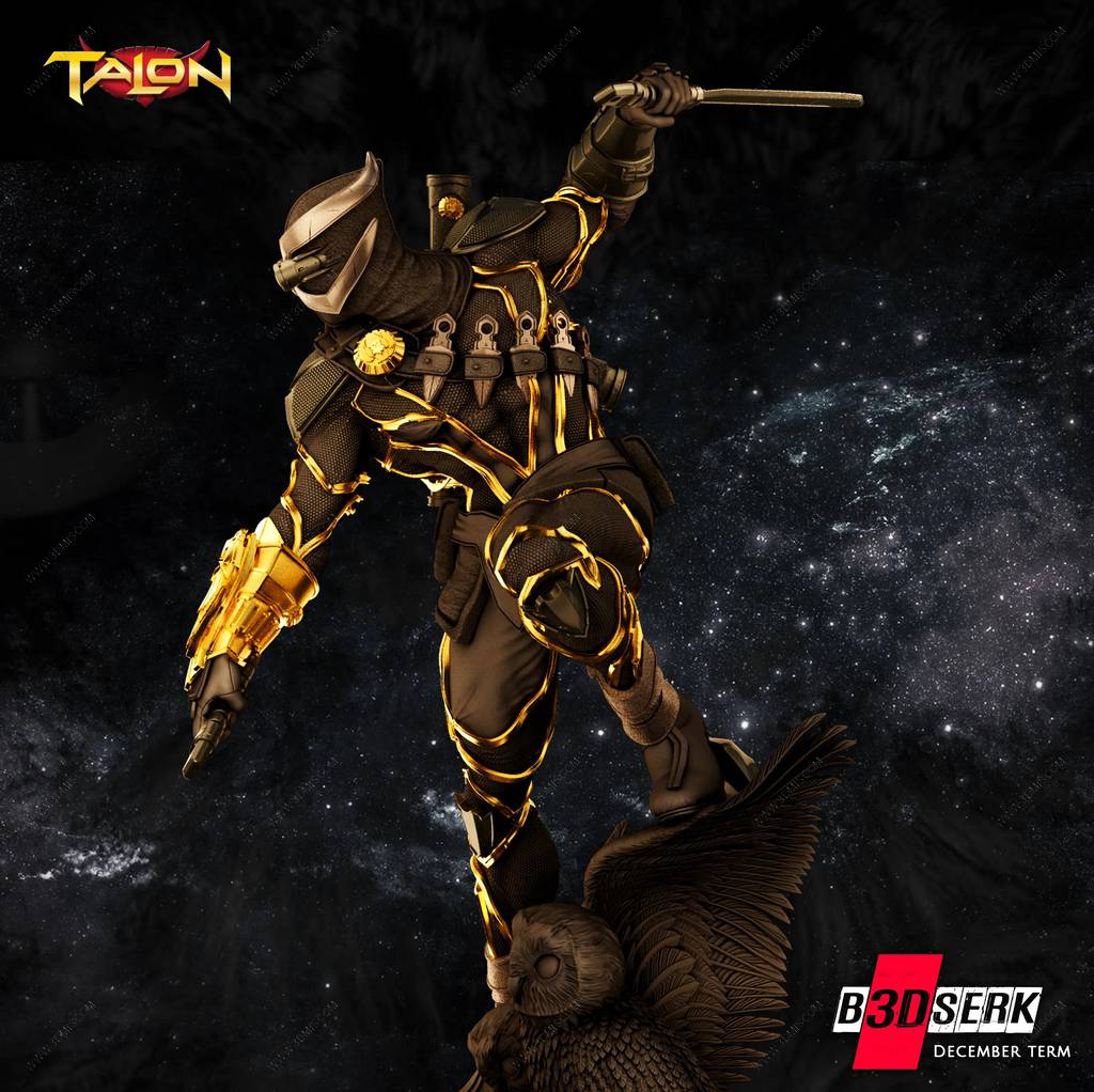 P站图纸印象馆 B3DSERK DC漫画 利爪 B3DSERK DC漫画 利爪