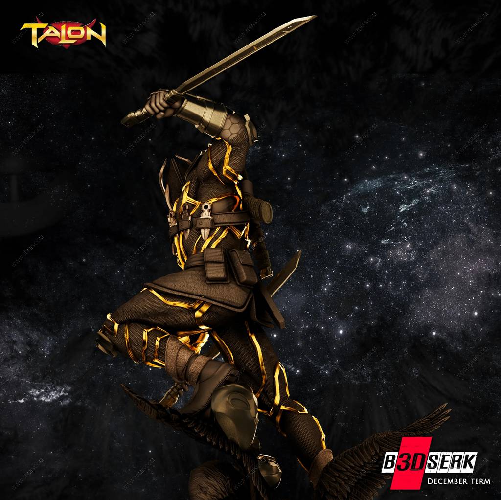 P站图纸印象馆 B3DSERK DC漫画 利爪 B3DSERK DC漫画 利爪