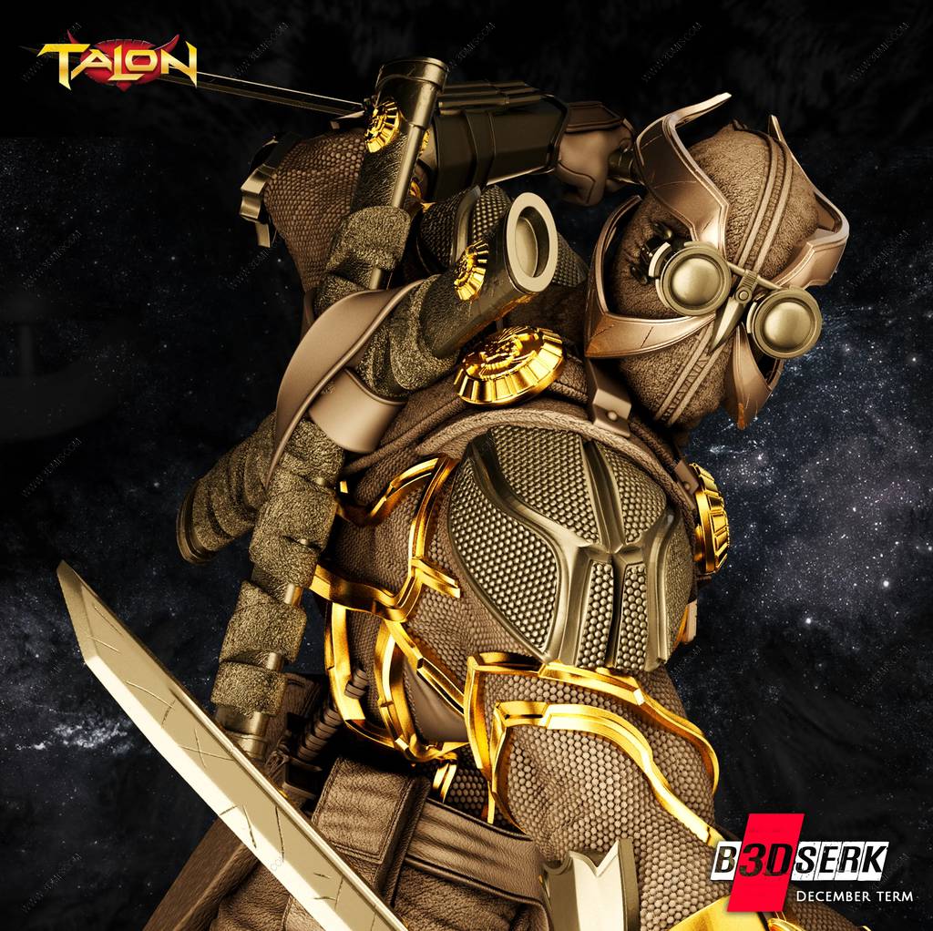 P站图纸印象馆 B3DSERK DC漫画 利爪 B3DSERK DC漫画 利爪