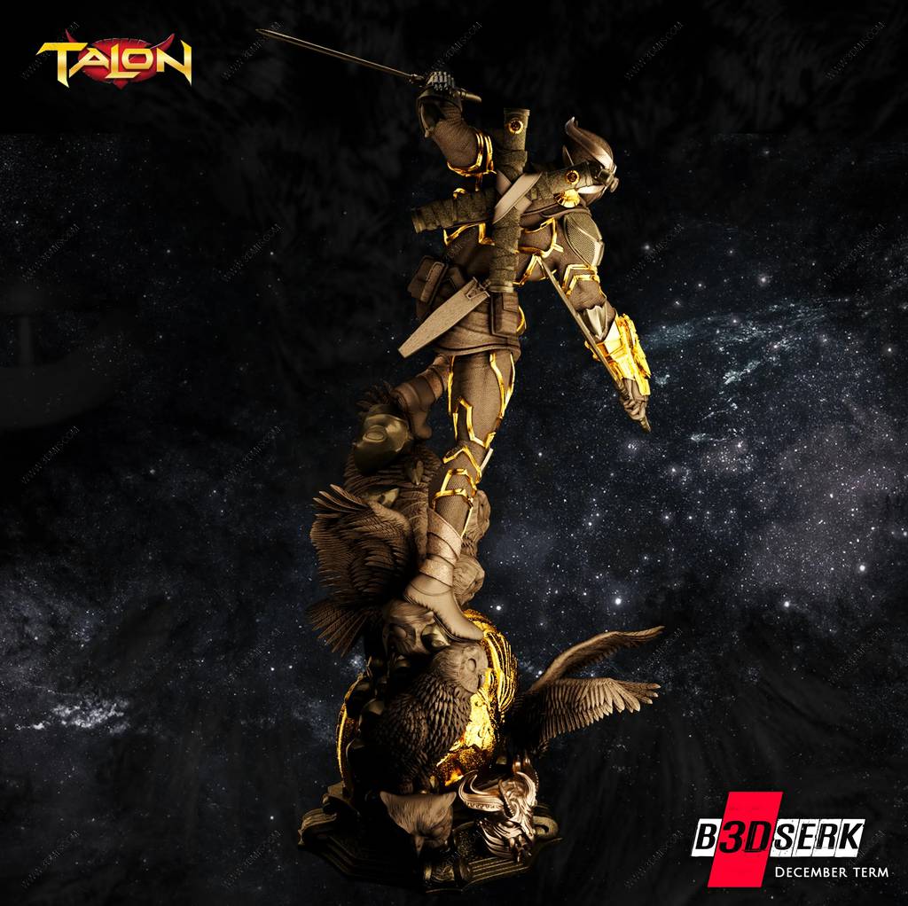 P站图纸印象馆 B3DSERK DC漫画 利爪 B3DSERK DC漫画 利爪