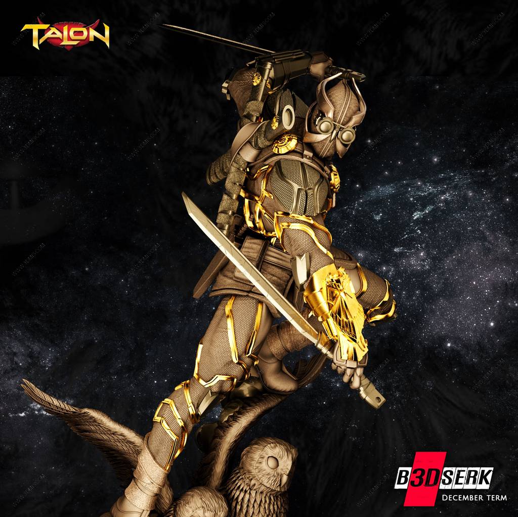 P站图纸印象馆 B3DSERK DC漫画 利爪 B3DSERK DC漫画 利爪