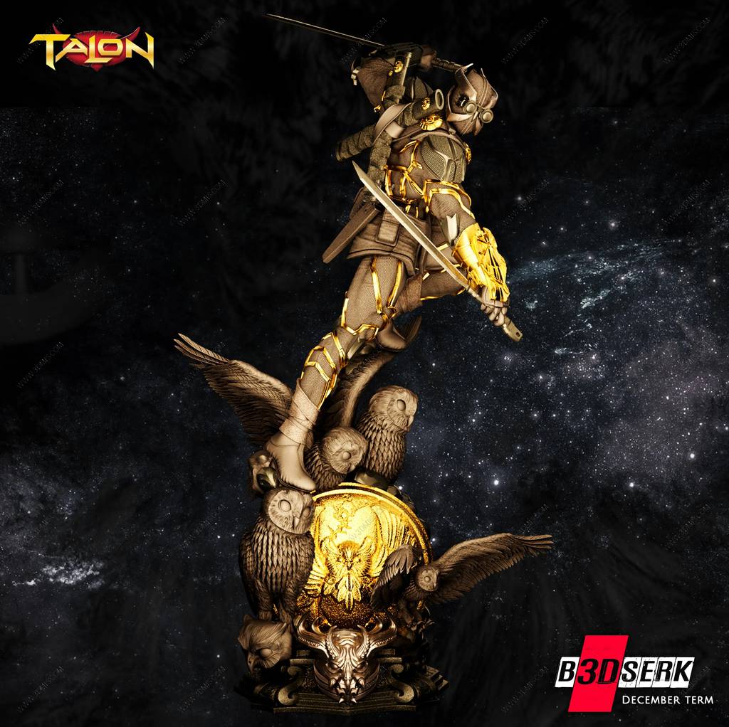 P站图纸印象馆 B3DSERK DC漫画 利爪 B3DSERK DC漫画 利爪