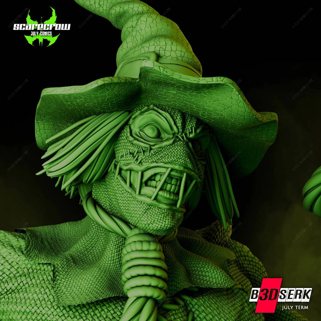 P站图纸印象馆 B3DSERK DC漫画 稻草人 B3DSERK DC漫画 稻草人