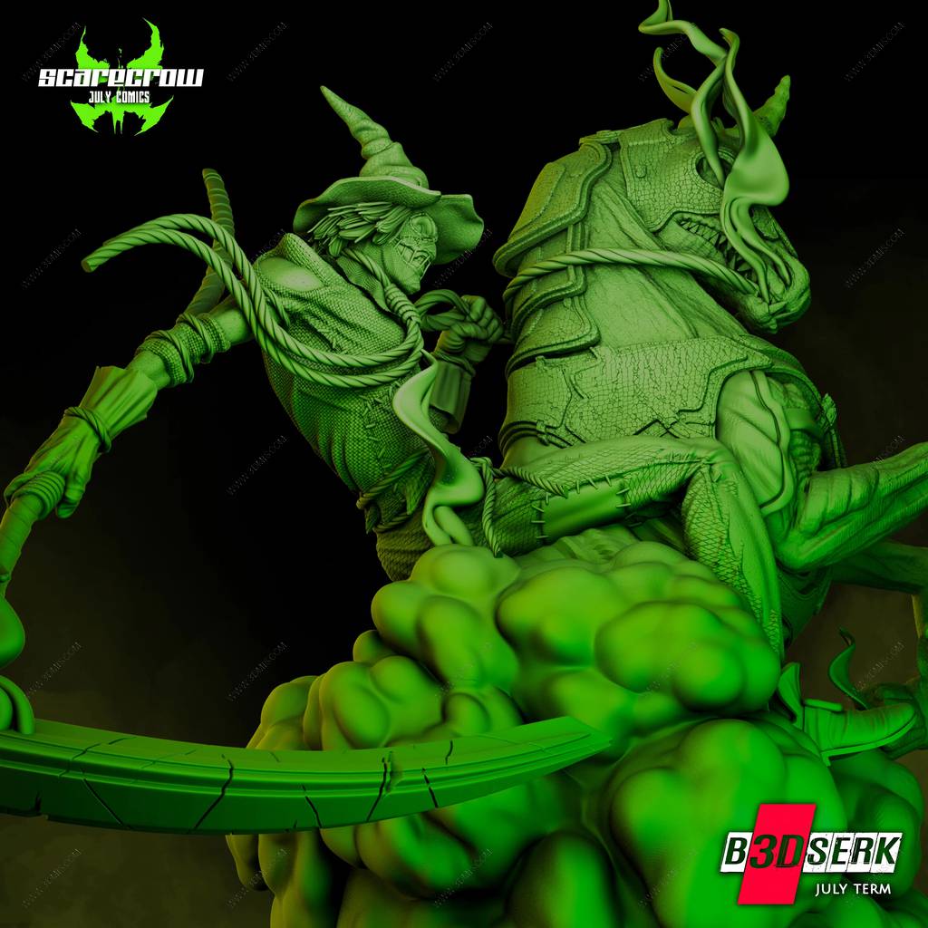 P站图纸印象馆 B3DSERK DC漫画 稻草人 B3DSERK DC漫画 稻草人