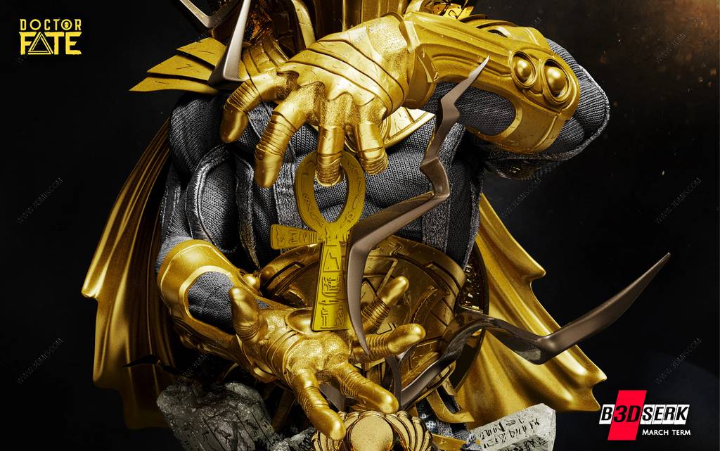 P站图纸印象馆 B3DSERK DC漫画 命运博士 B3DSERK DC漫画 命运博士